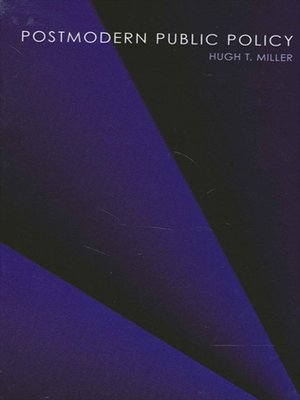 cover image of Postmodern Public Policy